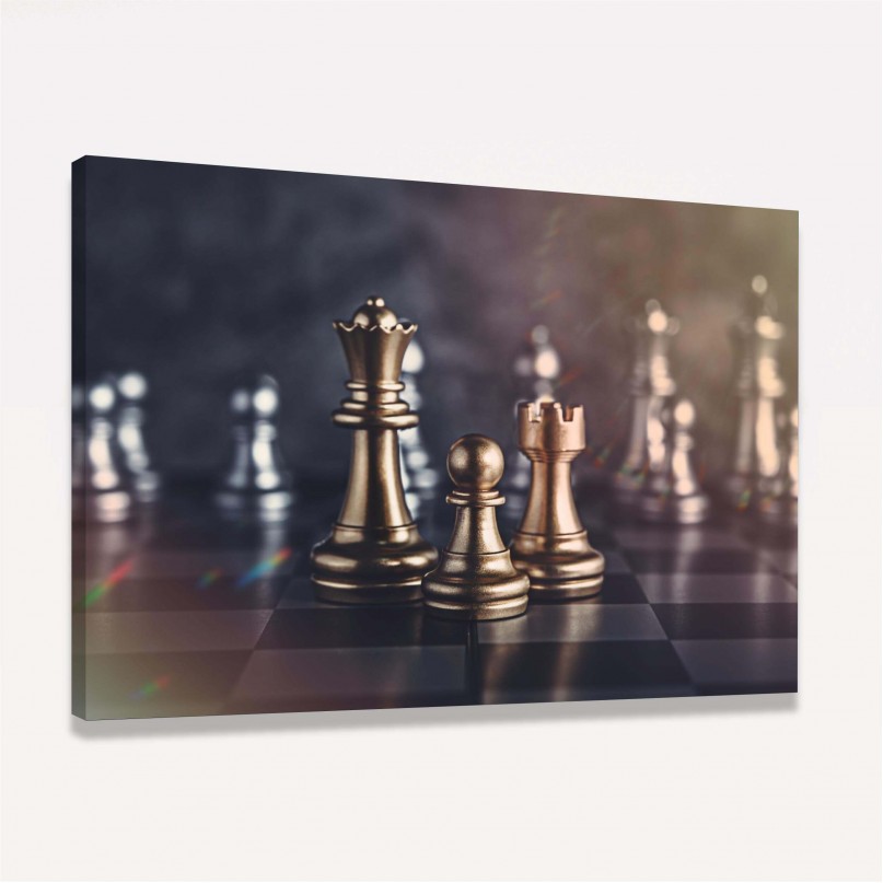 peão de xadrez com sombra em forma de rei.