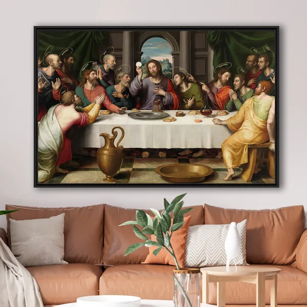 Quadro Santa Ceia A Última Ceia Releitura