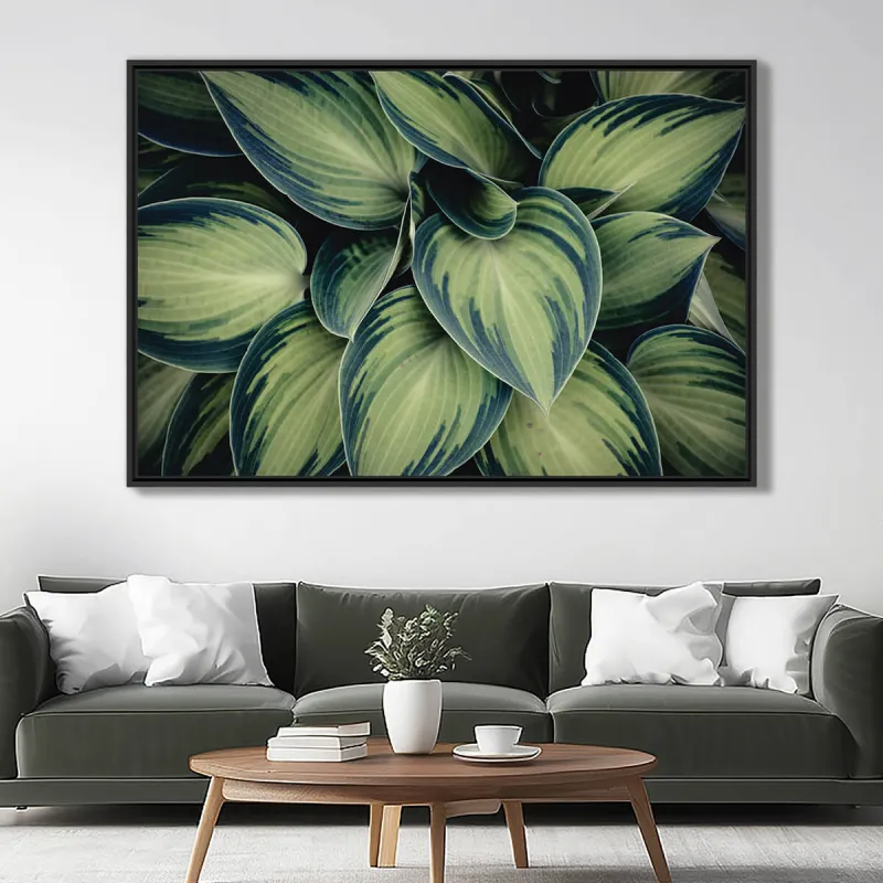 Quadro Planta Folhas Verdes