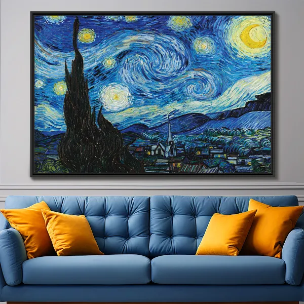 Quadro Noite Estrelada - Van Gogh