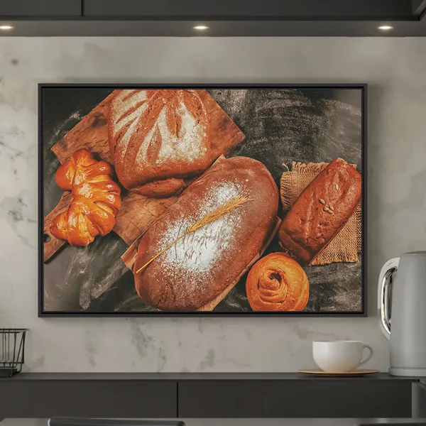 Quadro Decorativo Aroma de Pão fresco