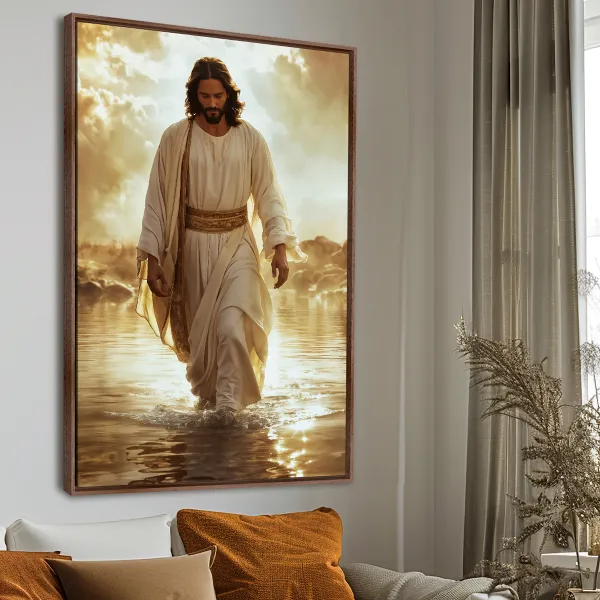 Quadro Jesus Sobre as Águas A Divina Travessia