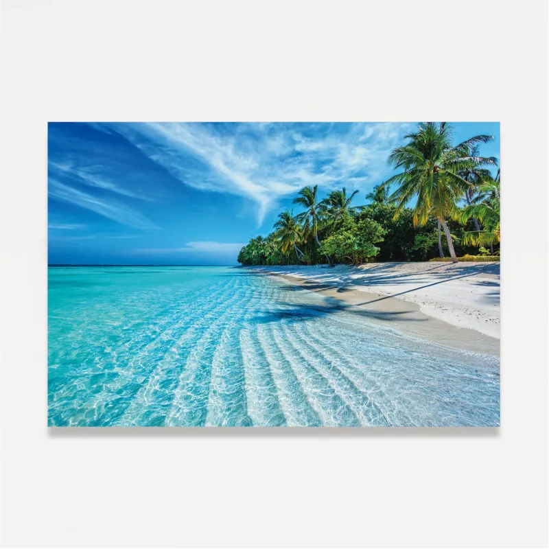 Quadro Paraiso Praia Maldivas