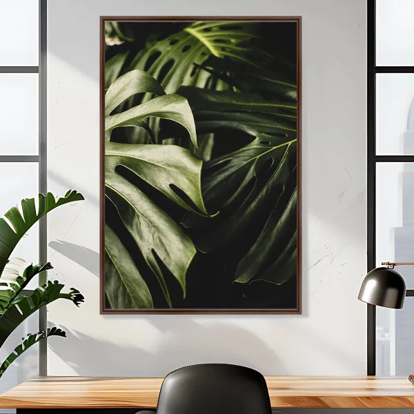 Quadro Natural Linda Planta Folhagem