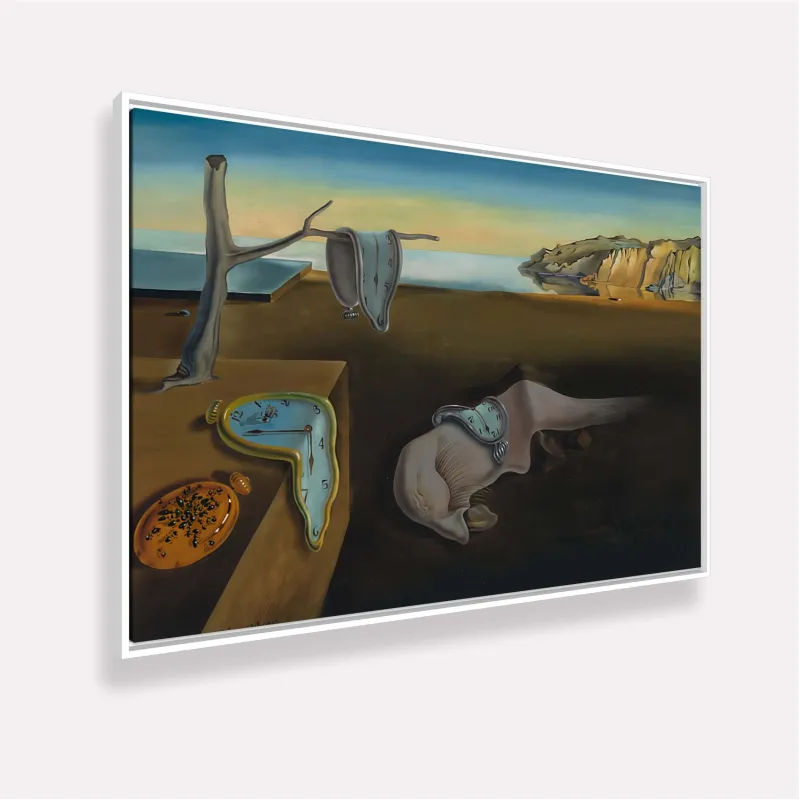 Quadro A Persistência da Memória de Salvador Dalí Releitura
