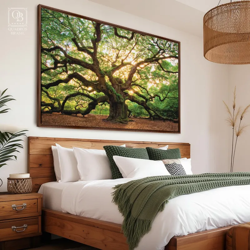 Quadro Árvore Natureza Enorme - Carvalho Antigo
