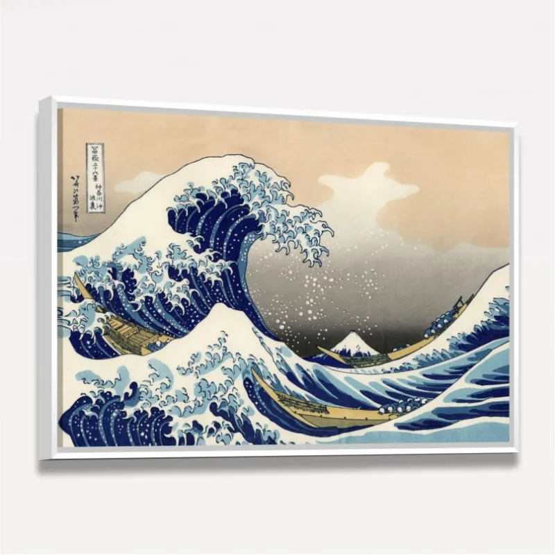 Quadro A Grande Onda De Kanagawa - Oriental - Hokusai