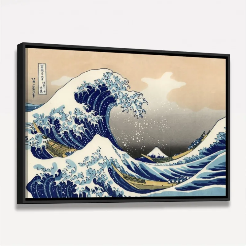 Quadro A Grande Onda De Kanagawa - Oriental - Hokusai