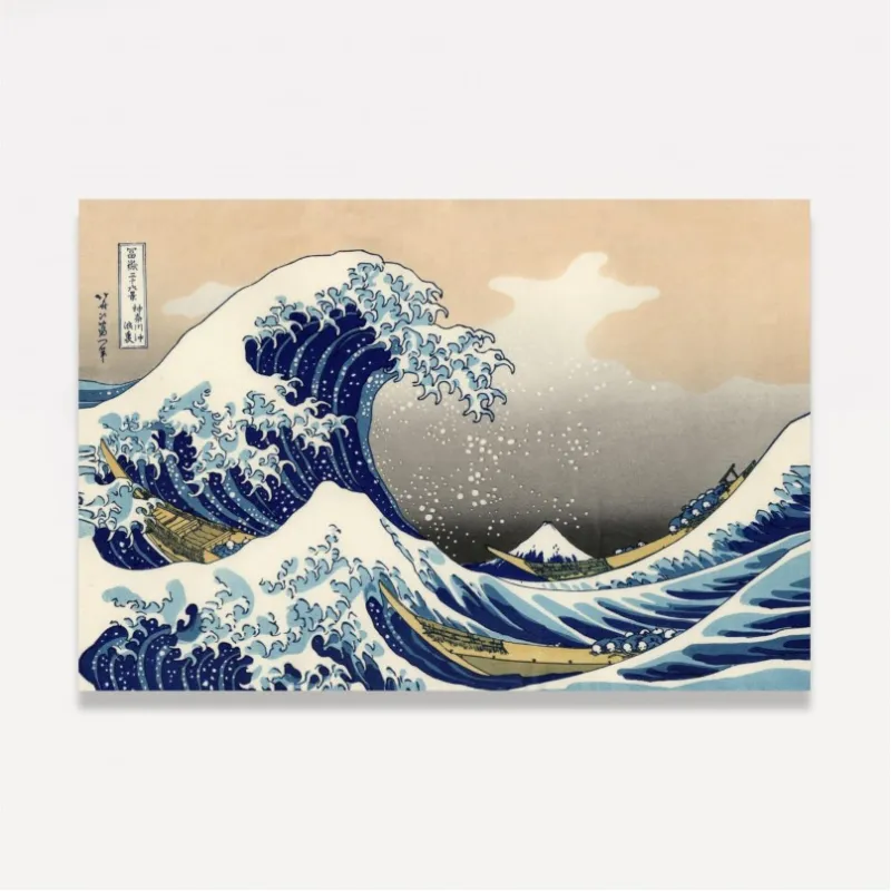 Quadro A Grande Onda De Kanagawa - Oriental - Hokusai