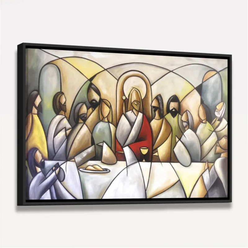 Releitura Quadro Santa Ceia Arte Moderna