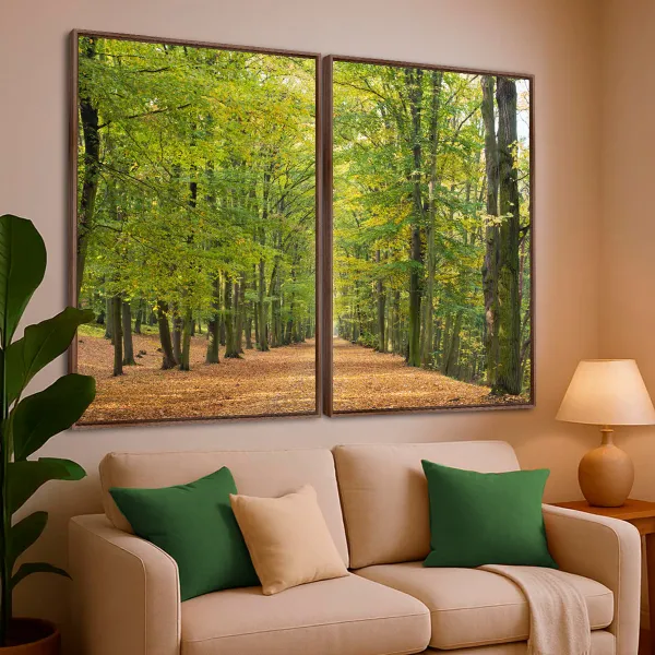 Quadro Paisagem Caminho Natural