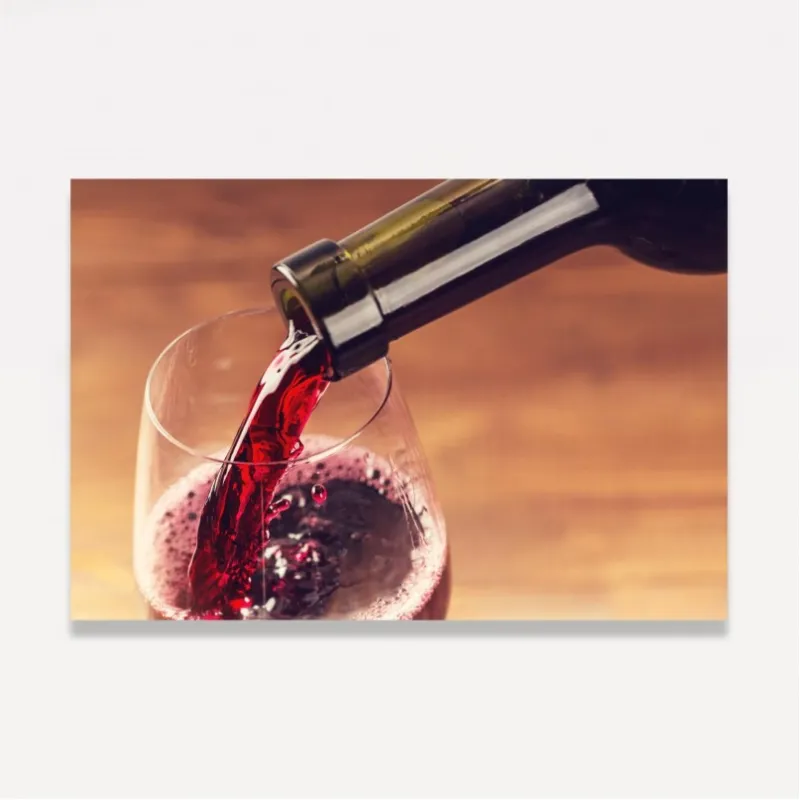 Quadro decorativo Uma Boa Taça de Vinho