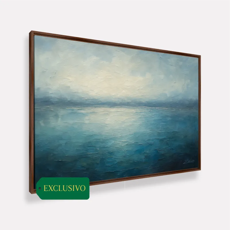 Quadro Abstrato O Lago
