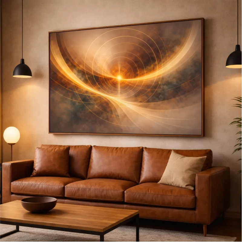 Quadro Abstrato Fonte