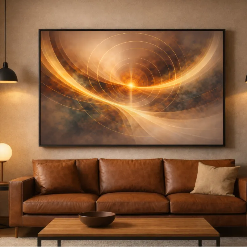 Quadro Abstrato Fonte