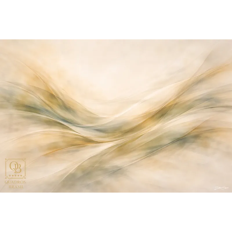 Quadro Decorativo Abstrato O Vento - Arte Exclusiva