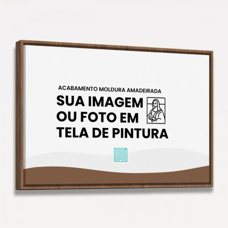 Quadro Personalizado - Retangular Horizontal