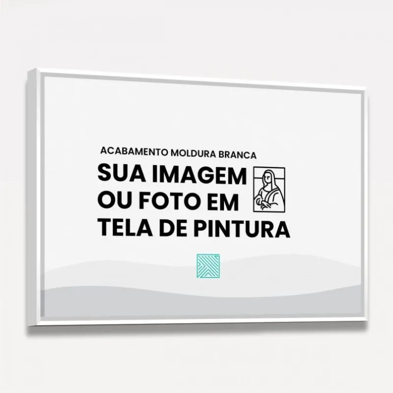 Quadro Personalizado - Retangular Horizontal