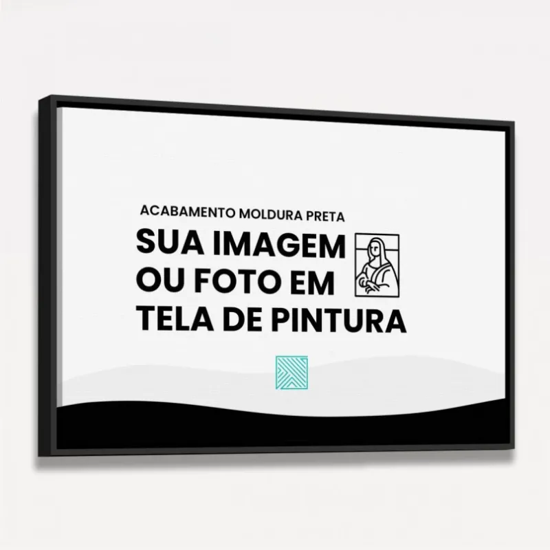 Quadro Personalizado - Retangular Horizontal