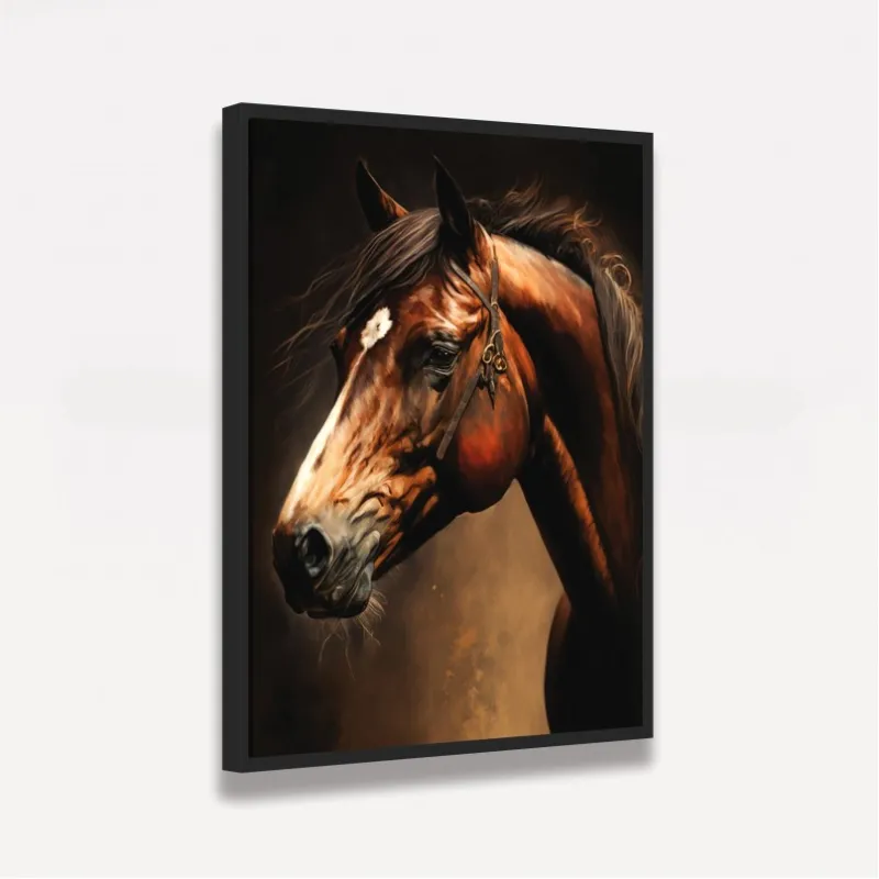 Quadro Cavalo Luxury Brown 