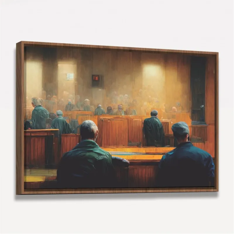 Quadro Advocacia Tribunal Poder do Juiz