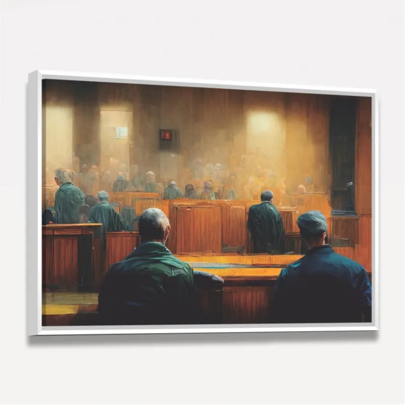 Quadro Advocacia Tribunal Poder do Juiz