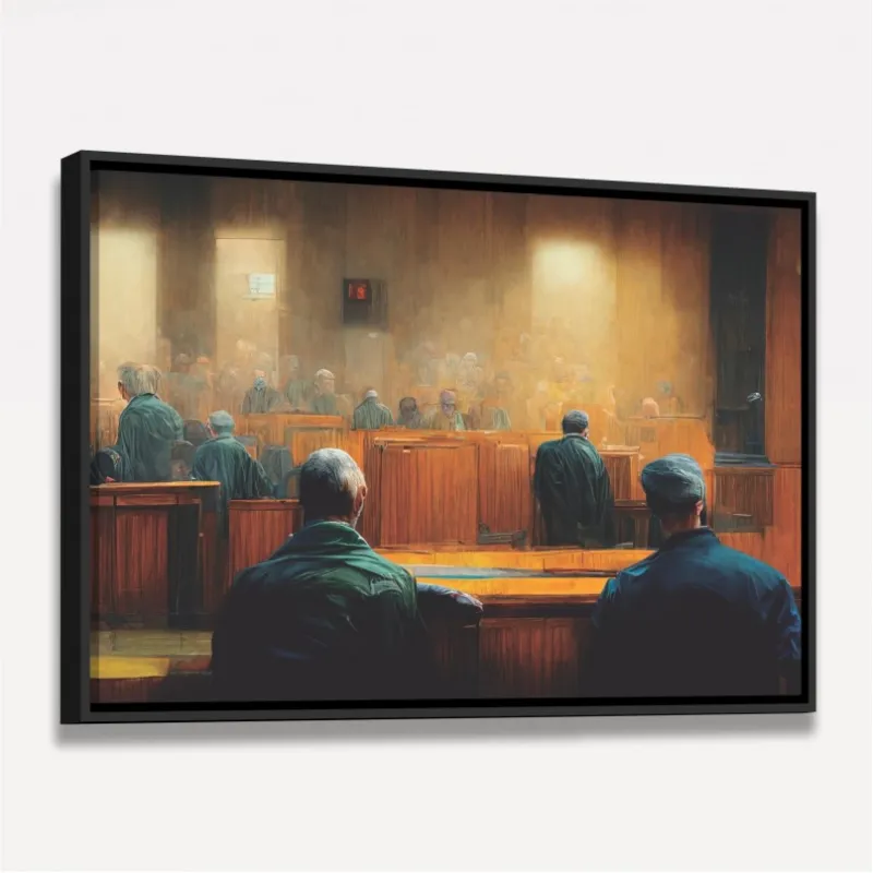 Quadro Advocacia Tribunal Poder do Juiz