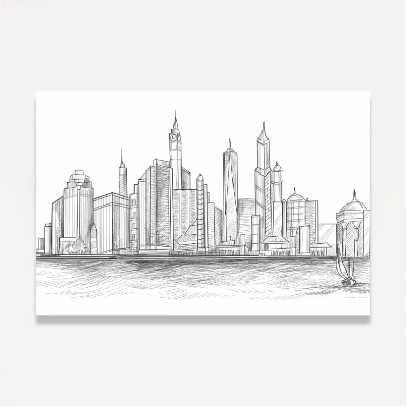 Quadro New York City Skyline