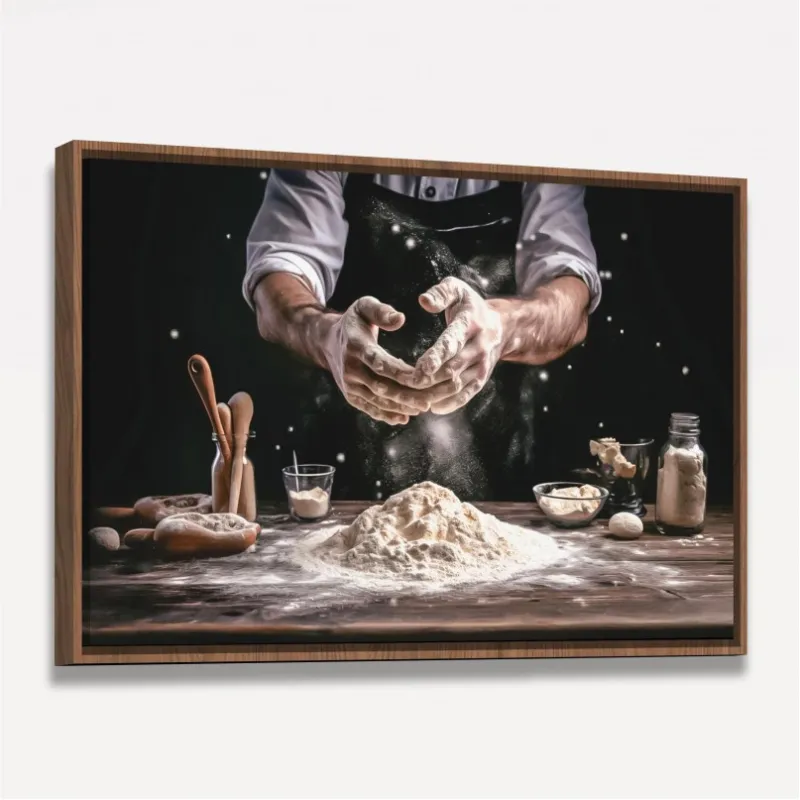 Quadro Decorativo a Arte da Panificação