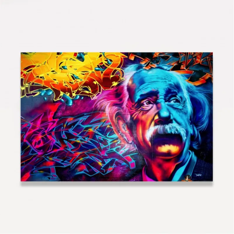 Quadro Pop Art Albert Einstein