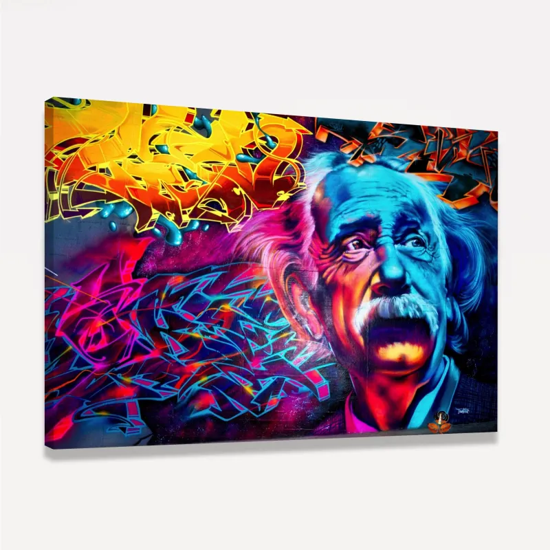 Quadro Pop Art Albert Einstein