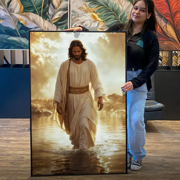 Quadro Jesus Sobre as Águas A Divina Travessia