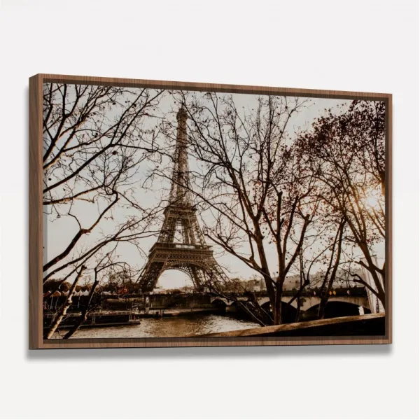 Quadro Torre Eiffel Paris em Arte Vintage
