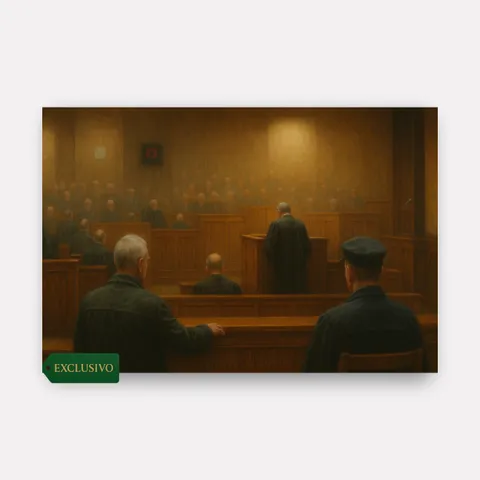 Quadro Advocacia Tribunal Poder do Juiz - Arte Exclusiva