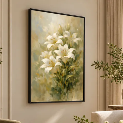 Quadro Lírios do Campo