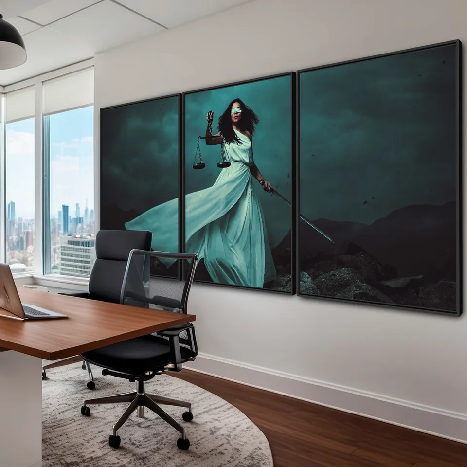 Quadro Advocacia Têmis Protetora dos Direitos Quadro Advocacia Têmis Protetora dos Direitos