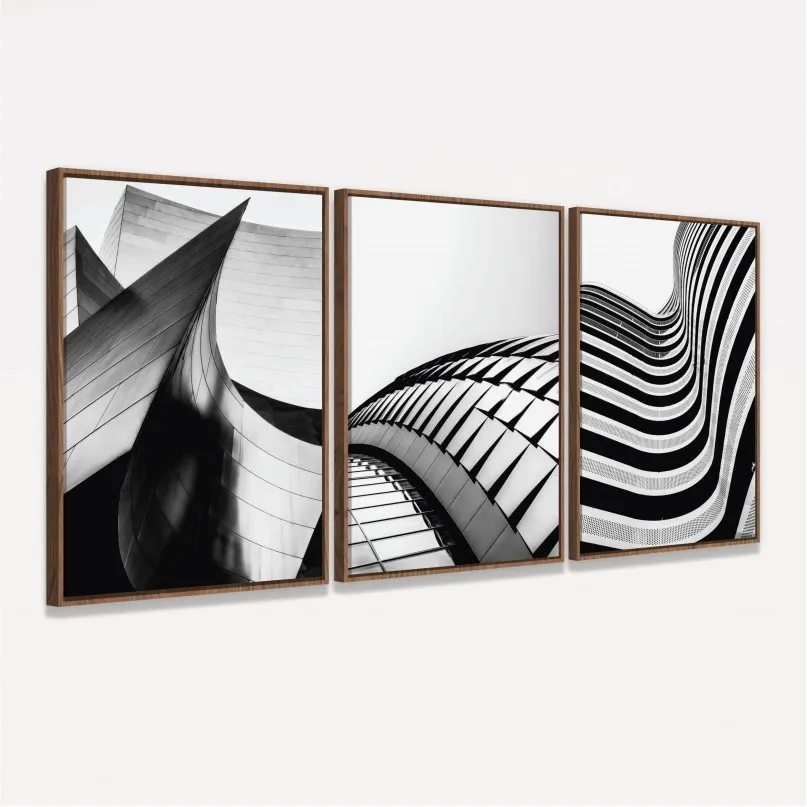 Quadro Trio Edifícios Notáveis Quadro Trio Edifícios Notáveis
