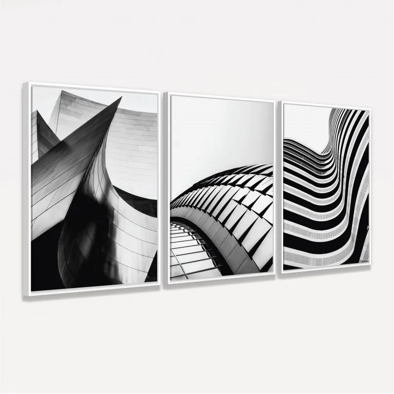Quadro Trio Edifícios Notáveis Quadro Trio Edifícios Notáveis