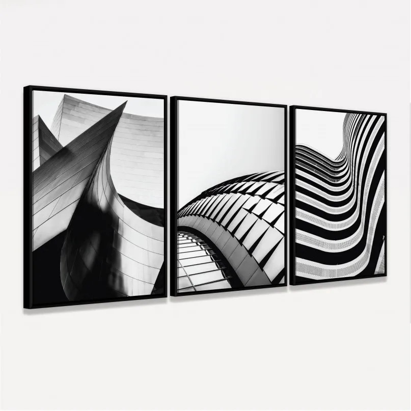 Quadro Trio Edifícios Notáveis Quadro Trio Edifícios Notáveis
