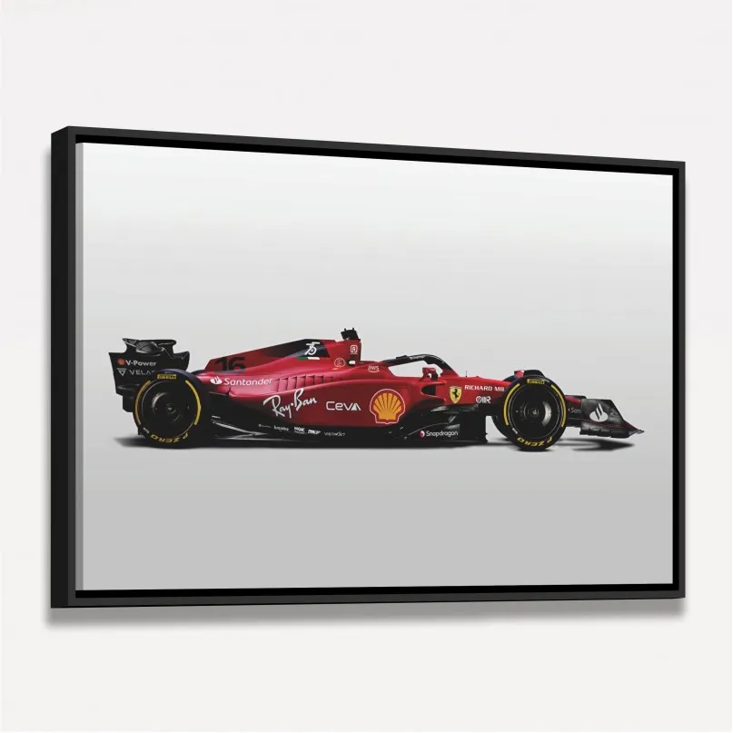 Quadro Carro de Corrida Ferrari F1-75