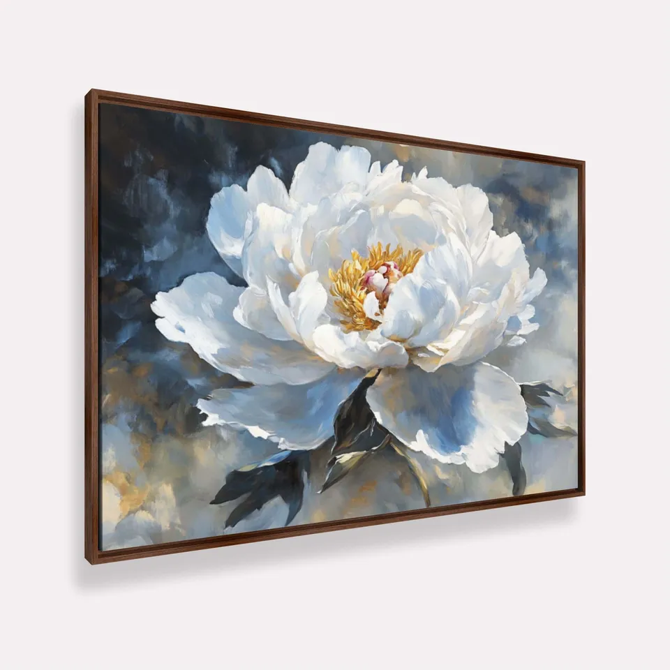 Quadro Flor Beleza Clássica Peônia Detalhes Delicados Quadro Flor Beleza Clássica Peônia Detalhes Delicados