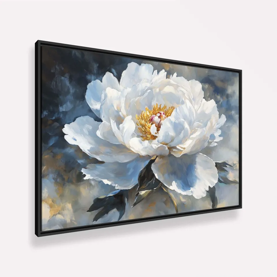 Quadro Flor Beleza Clássica Peônia Detalhes Delicados Quadro Flor Beleza Clássica Peônia Detalhes Delicados